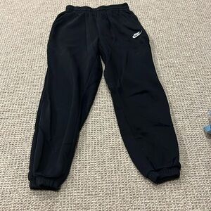 Girls black Nike sweat pants!